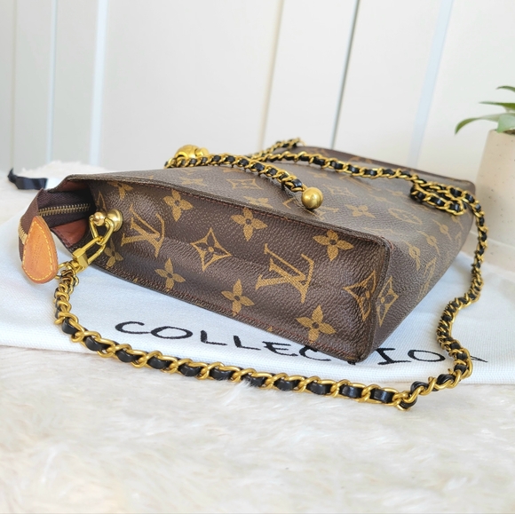 💕Beautiful Authentic Louis Vuitton Toiletry 26 Clutch/ Crossbody Monogram - Picture 9 of 16